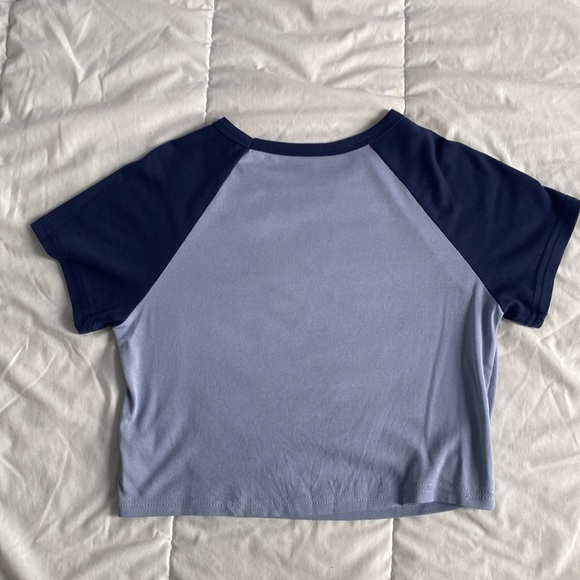 blue star t shirt from yesstyle worn minimally and in brand new condition - Picture 3 of 3